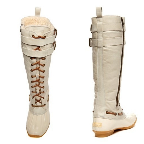 sperry tall duck boots